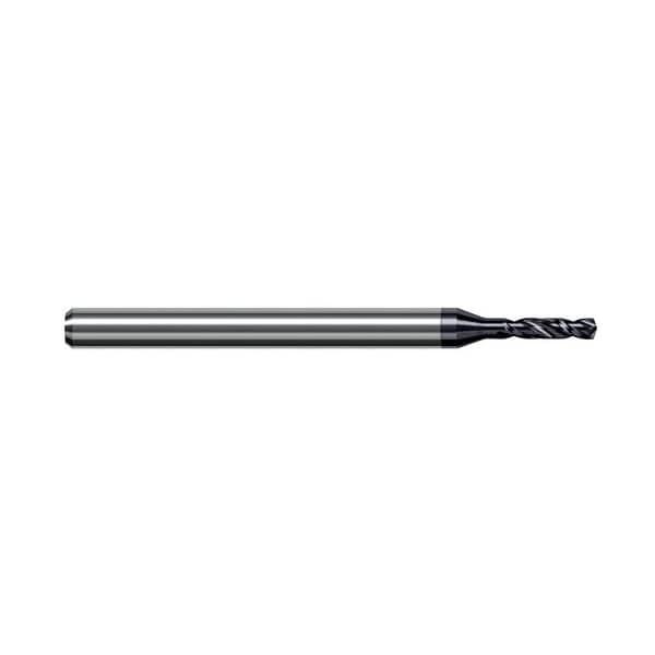 6.528 mm Drill dia. x 32mm Carbide HP Drill for Hardened Steels, 2 Flutes, AlTiN Nano Coated